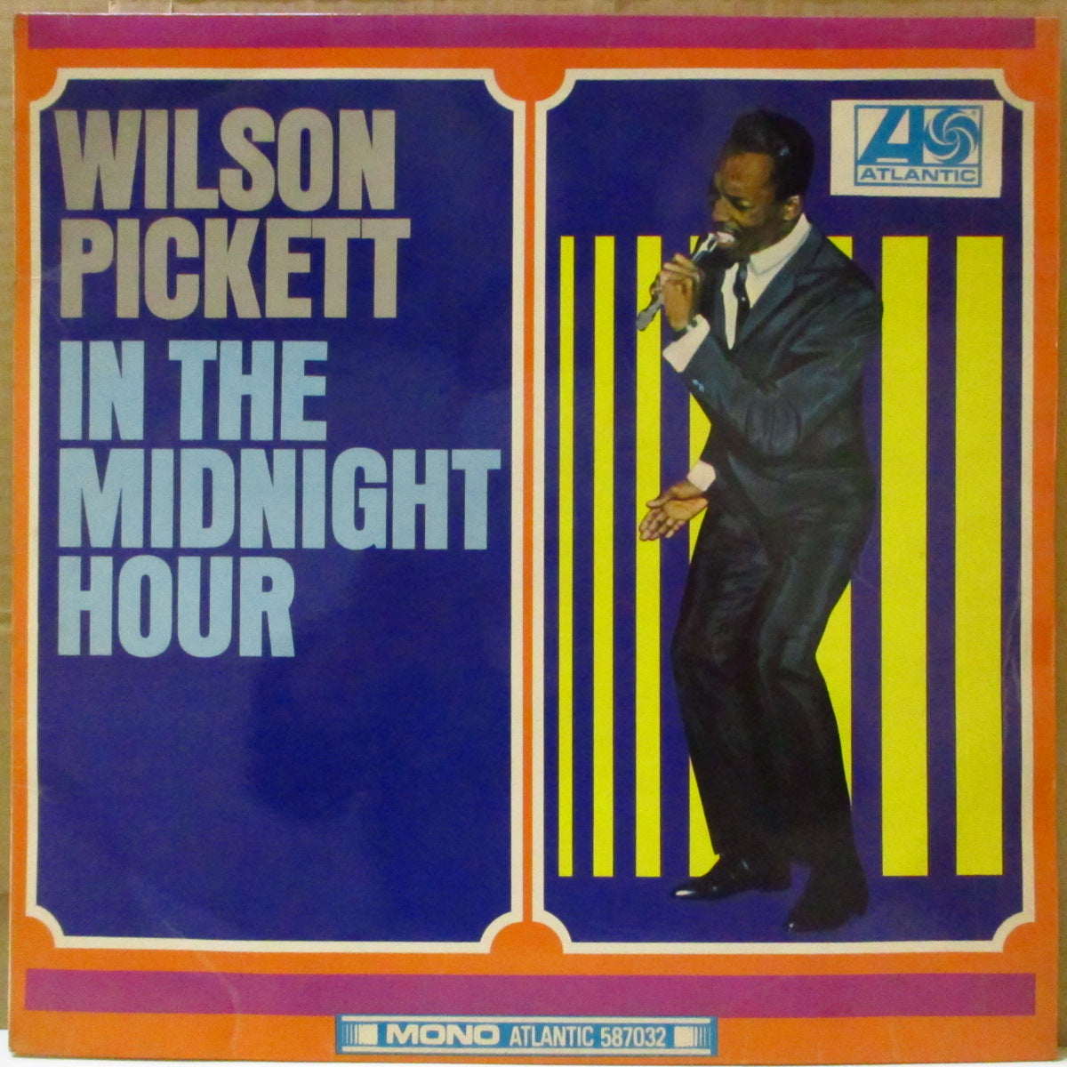 WILSON PICKETT (ウィルソン・ピケット)  - In The Midnight Hour (UK '66 再発モノラル LP/表面コーティング・ジャケ)名作セカンドアルバム！