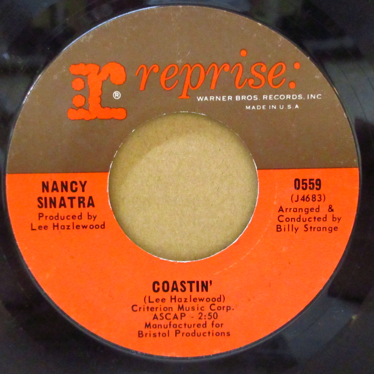 NANCY SINATRA (ナンシー・シナトラ)  - Coastin' / Love Eyes (US '67 オリジナル7インチ) 極渋ノーザン・ポップス！