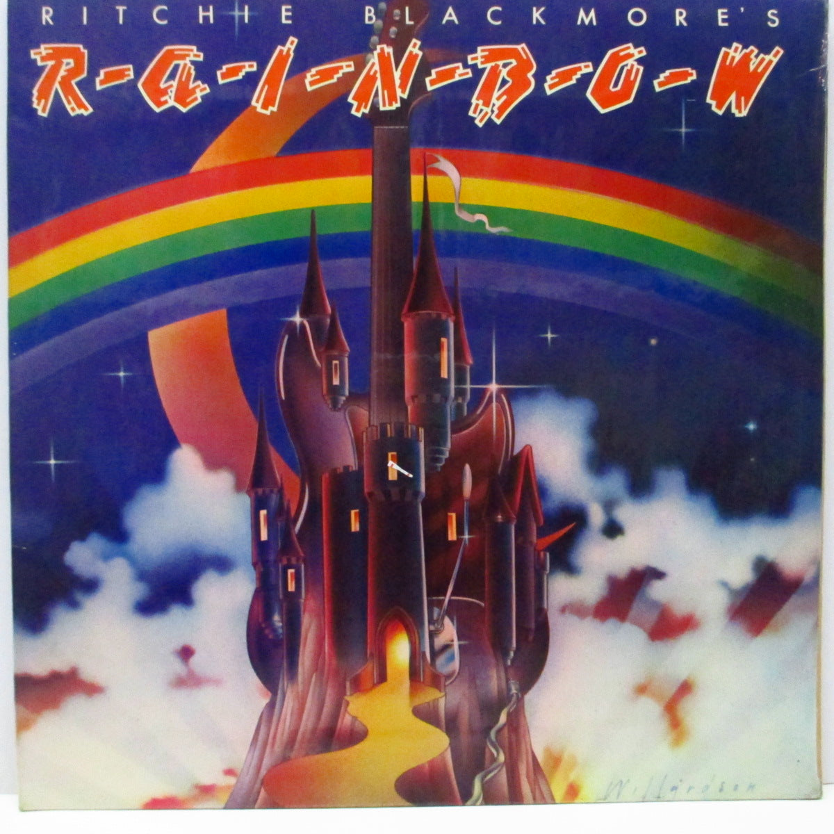RAINBOW (レインボウ)  - Ritchie Blackmore's Rainbow (UK オリジナル「オイスター」ラベ LP/両面コーティング見開ジャケ) '75年デビューアルバム !