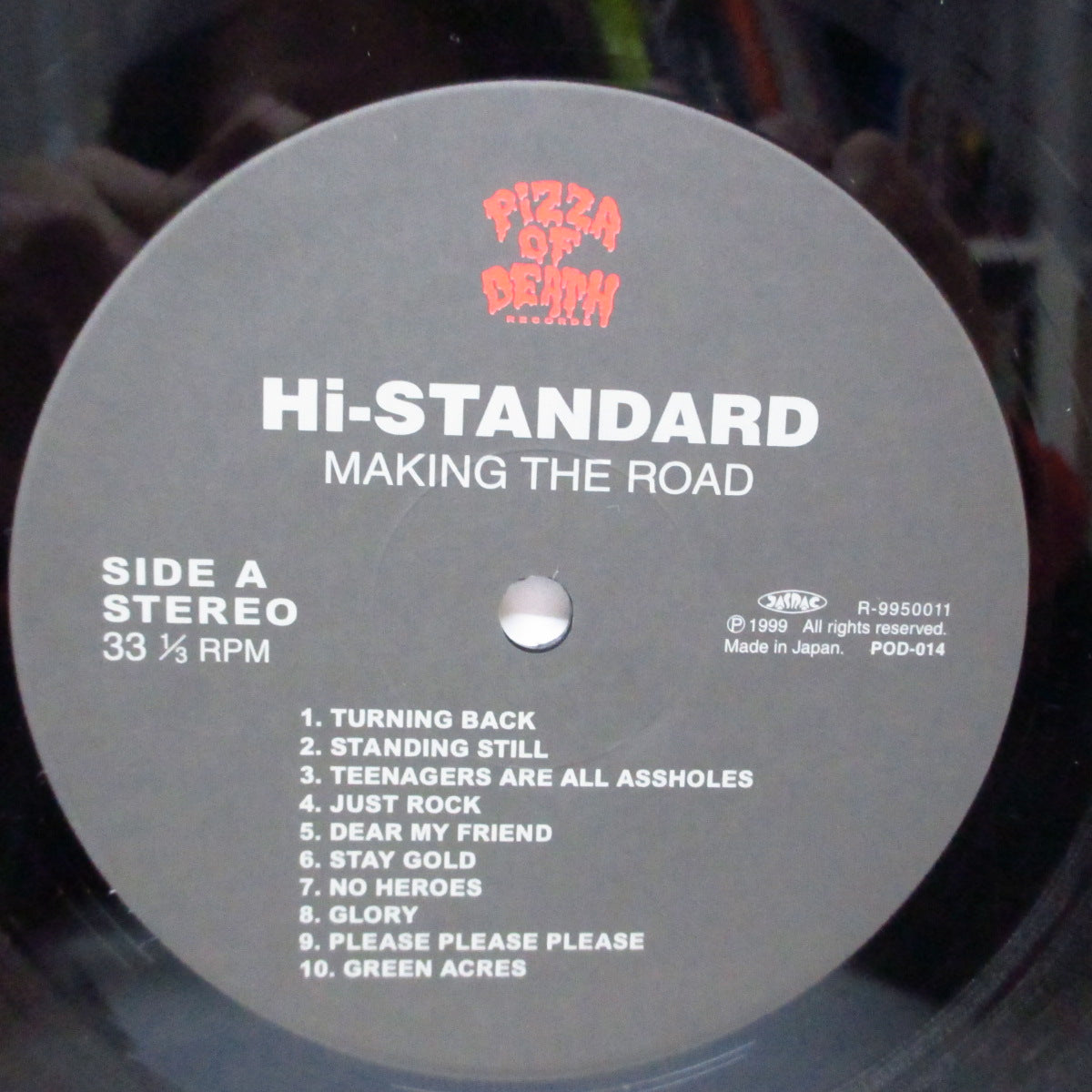 Hi-STANDARD (ハイ・スタンダード)  - Making The Road (Japan オリジナル LP+インサート2枚)