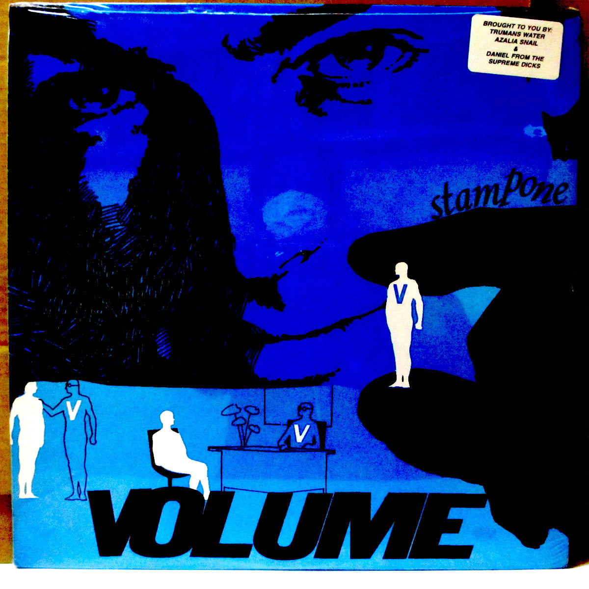 VOLUME (ヴォリューム)  - Stampone (US '95 オリジナル LP/レアステッカー付き光沢ジャケ、廃盤 New ) '95年唯一のアルバム