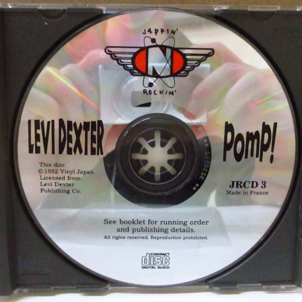 LEVI DEXTER (リーヴァイ・デクスター)  - Pomp! (UK オリジナル CD) '92年1stソロアルバム