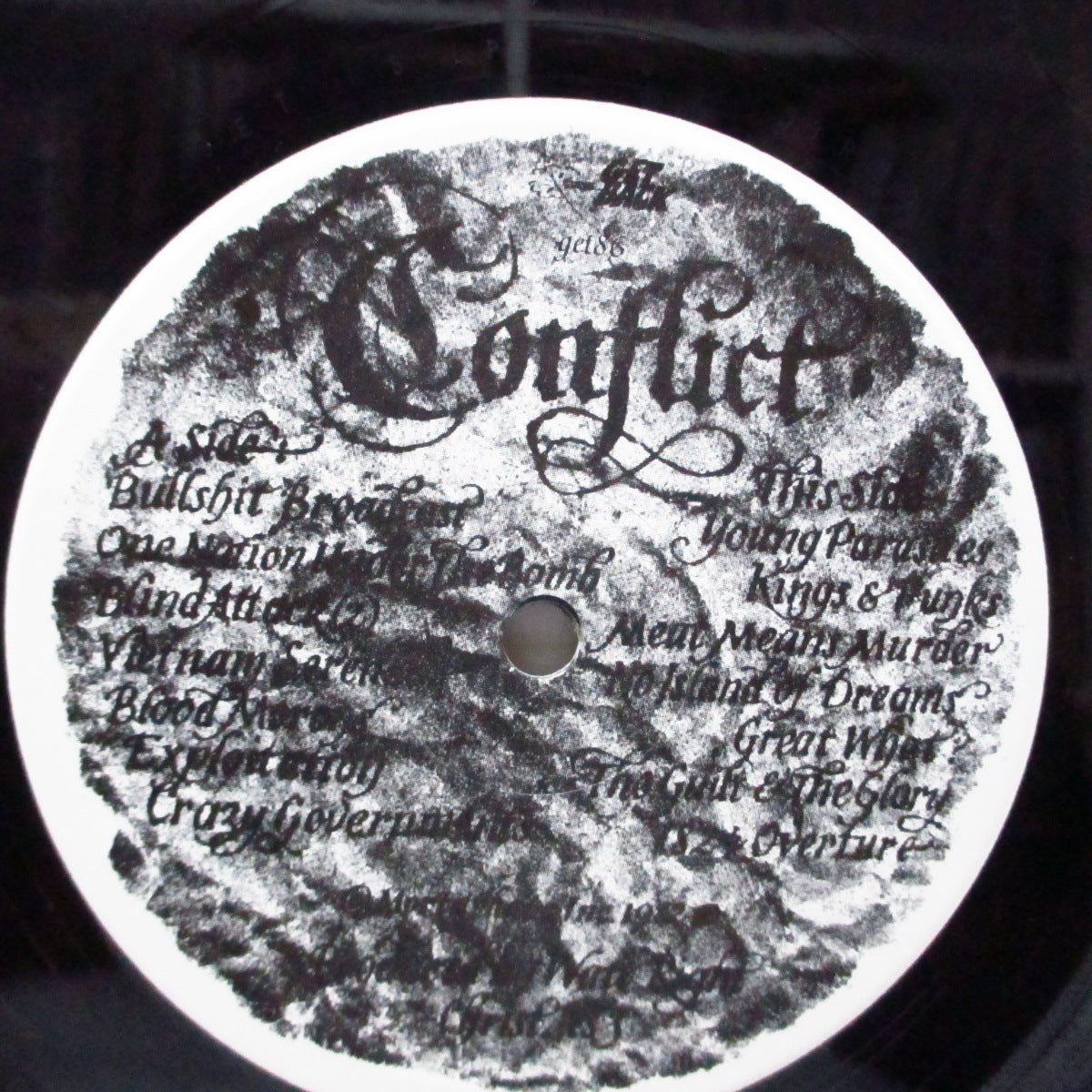 CONFLICT (コンフリクト)  - It’s Time To See Who’s Who (Italy '02 再発 LP/ザラ紙見開きジャケ) '83年ファースト！