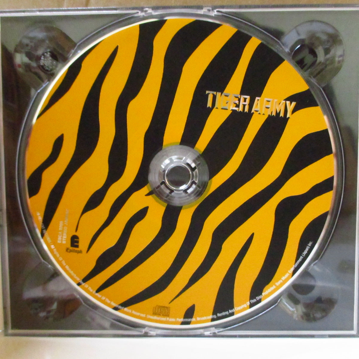 TIGER ARMY (タイガー・アーミー)  - S.T. <1st Album> (Japan オリジナル CD+帯, ブックレット/デジパックケース) '00年1stアルバム