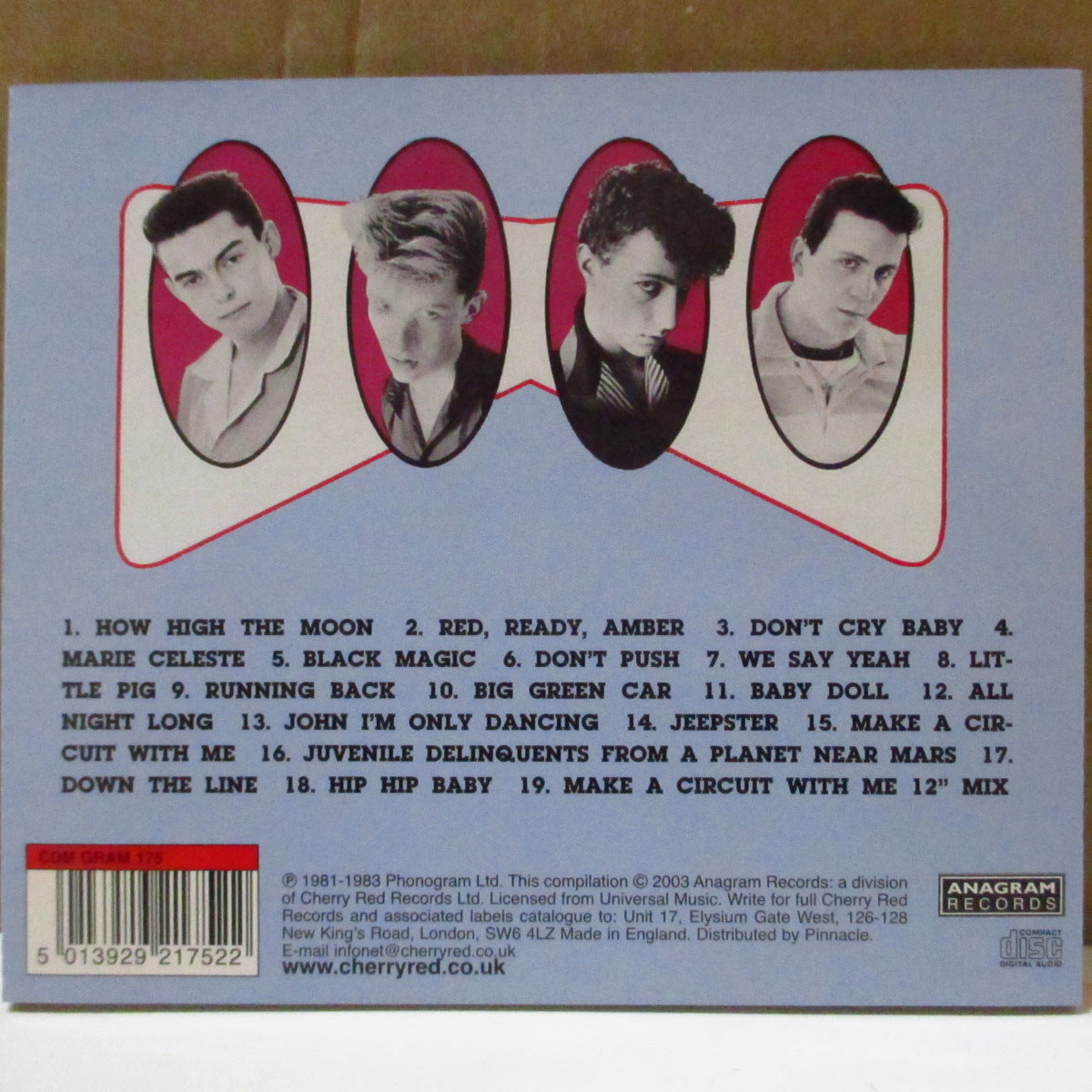 POLECATS (ポールキャッツ)  - Are Go! (UK '03 再発 CD) '81年1stアルバム