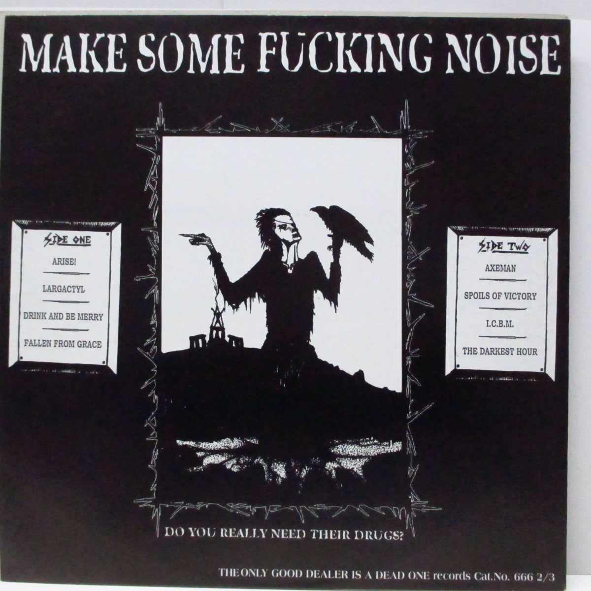AMEBIX (アメビックス)  - Make Some Fucking Noise (UK 00's 限定再発 LP) '86年、ノヴィ・ロック・フェス（ユーゴスラビア）！
