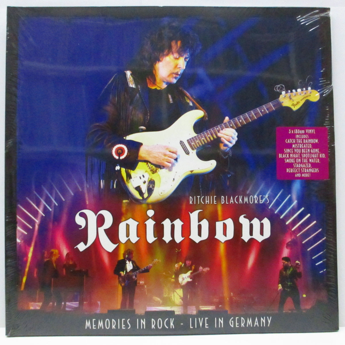 RAINBOW (レインボウ)  - Memories In Rock - Live In Germany (German オリジナル「180g」3xLP+ステッカー付き見開ジャケ  「廃盤 New」 ) 2016年ライブ！