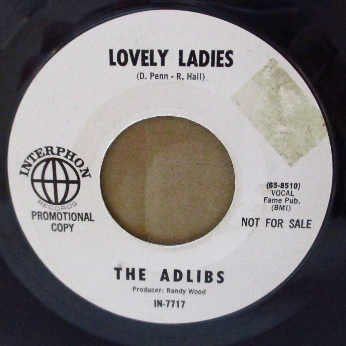 ADLIBS (ジ・アドリブス)  - Neighbour Neighbour (US '65 プロモ 7インチ)英ブルーアイドMODビート・バンド、ポップコーン名曲のMODノーザンカバー2サイダー！