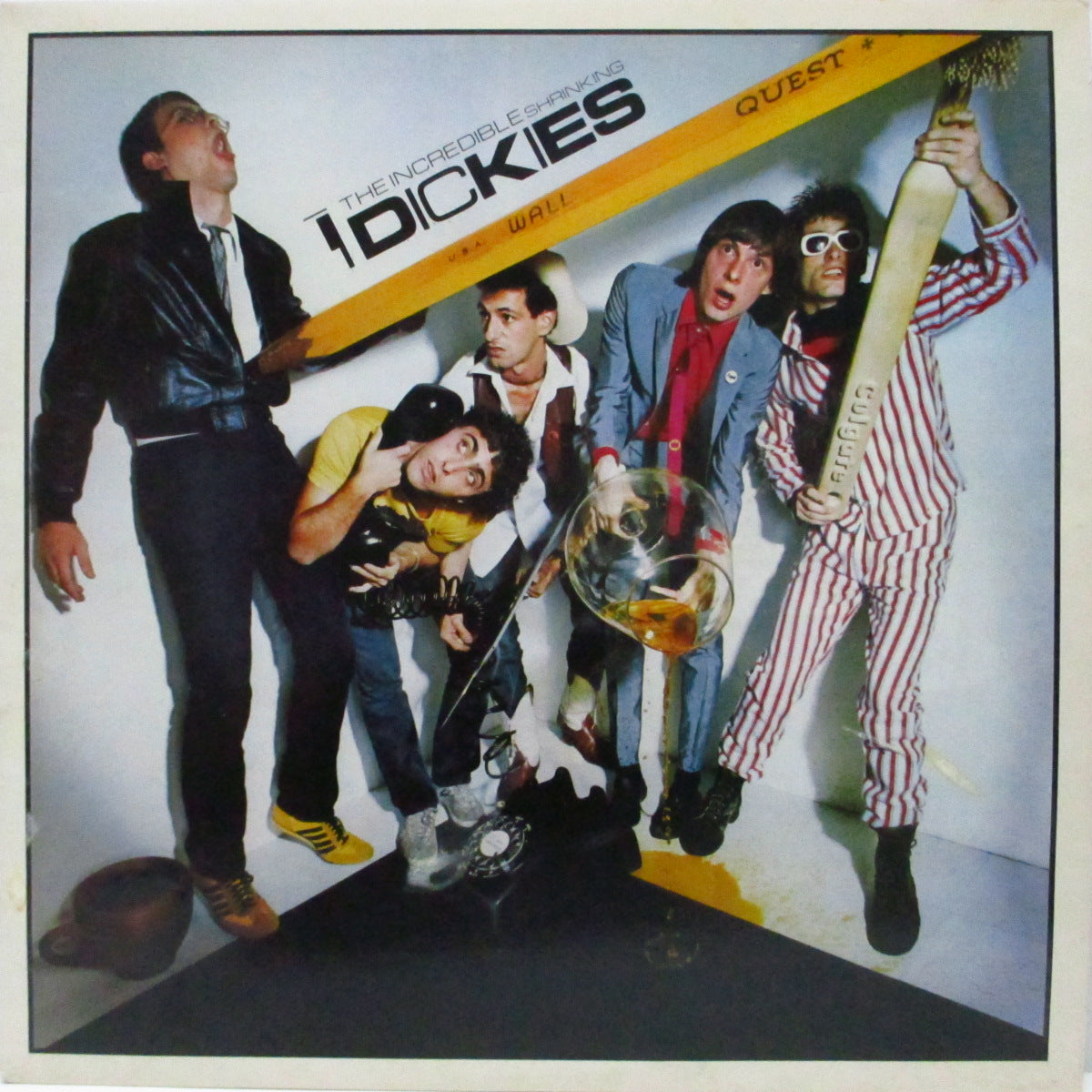 DICKIES, THE (ディッキーズ)  - The Incredible Shrinking (UK 初回限定「イエローヴァイナル」LP) '79年ファースト！