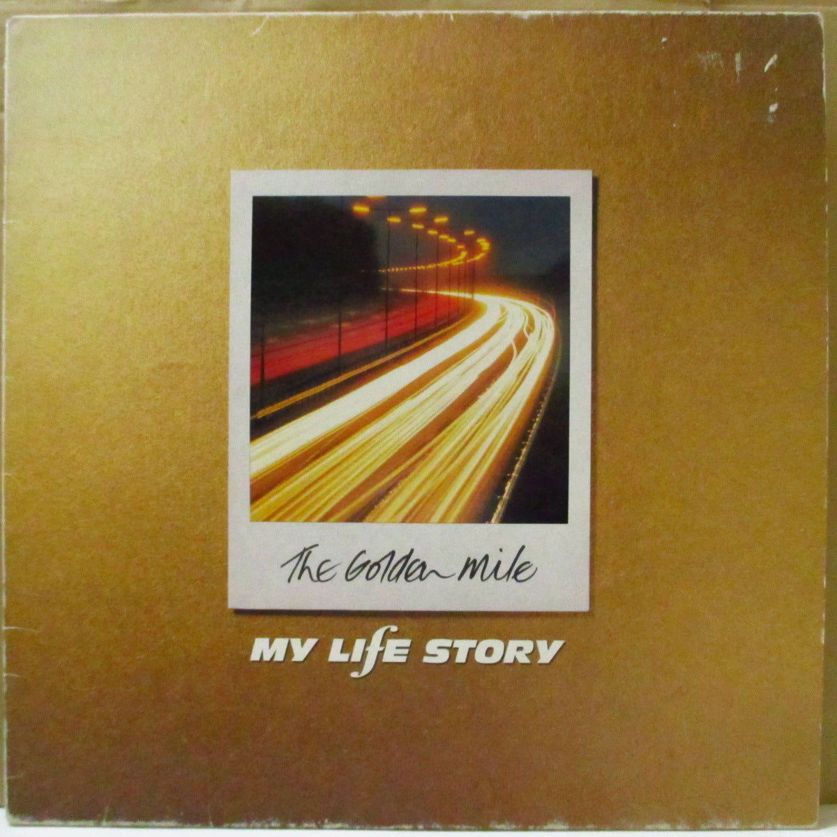MY LIFE STORY (マイ・ライフ・ストーリー)  - The Golden Mile (UK オリジナル LP+インナー/プロモステッカー付きジャケ) '97年2ndアルバム