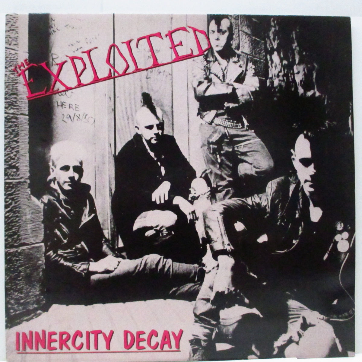 EXPLOITED, THE (ジ・エクスプロイテッド)  - Innercity Decay (Beigium オリジナル LP ) スタジオ＋ライブ！