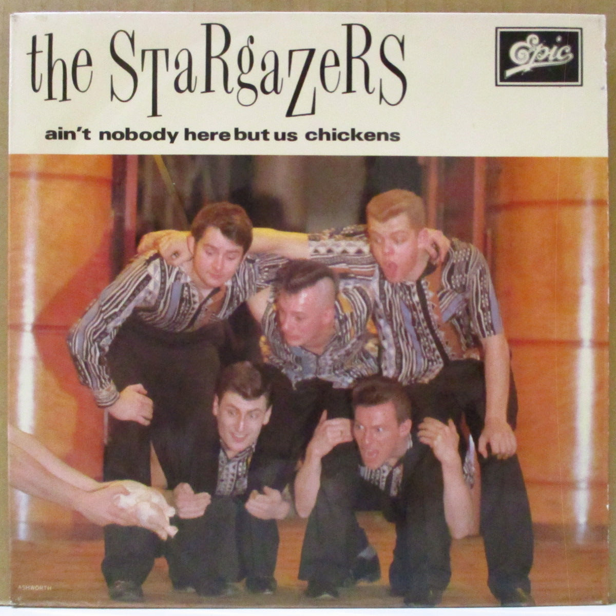 STARGAZERS (スターゲイザーズ)  - Ain't Nobody Here But Us Chickens (UK オリジナル 7インチ+表面コーティングジャケ)