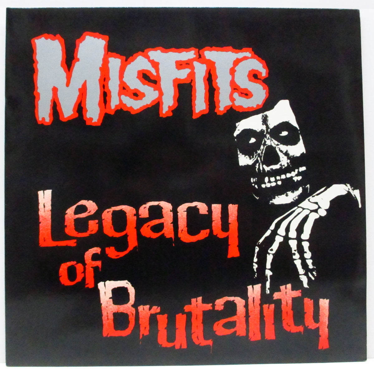 MISFITS (ミスフィッツ)  - Legacy Of Brutality (US '86 正規セカンドプレス「光に透かすと赤茶色盤」 LP ) 近年稀な美品！