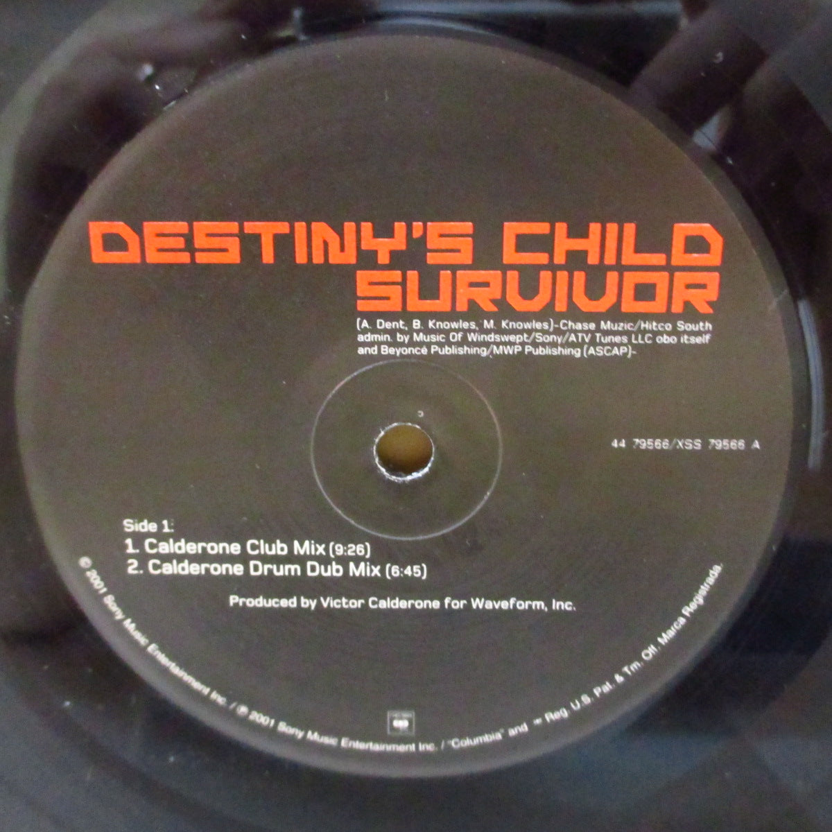 DESTINY'S CHILD (デスティニーズ・チャイルド)  - Survivor - Dance Mixes (US '01 オリジナル5バージョン収録33回転 12インチ)