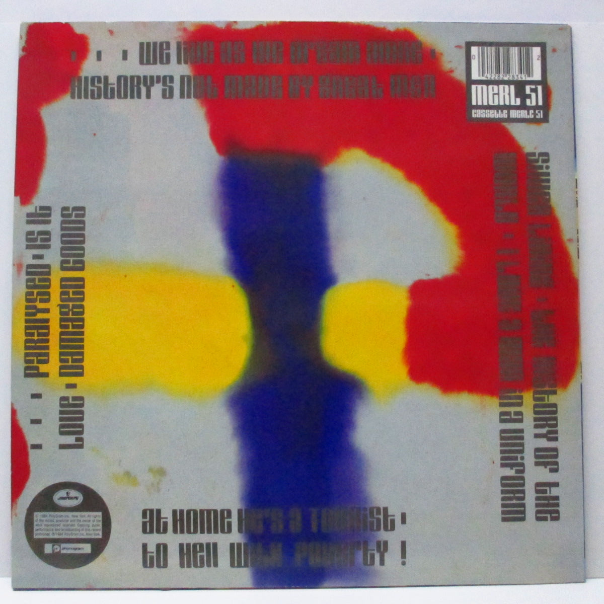 GANG OF FOUR (ギャング・オブ・フォー)  - At The Palace (UK オリジナル LP+インナー) ライブ盤！
