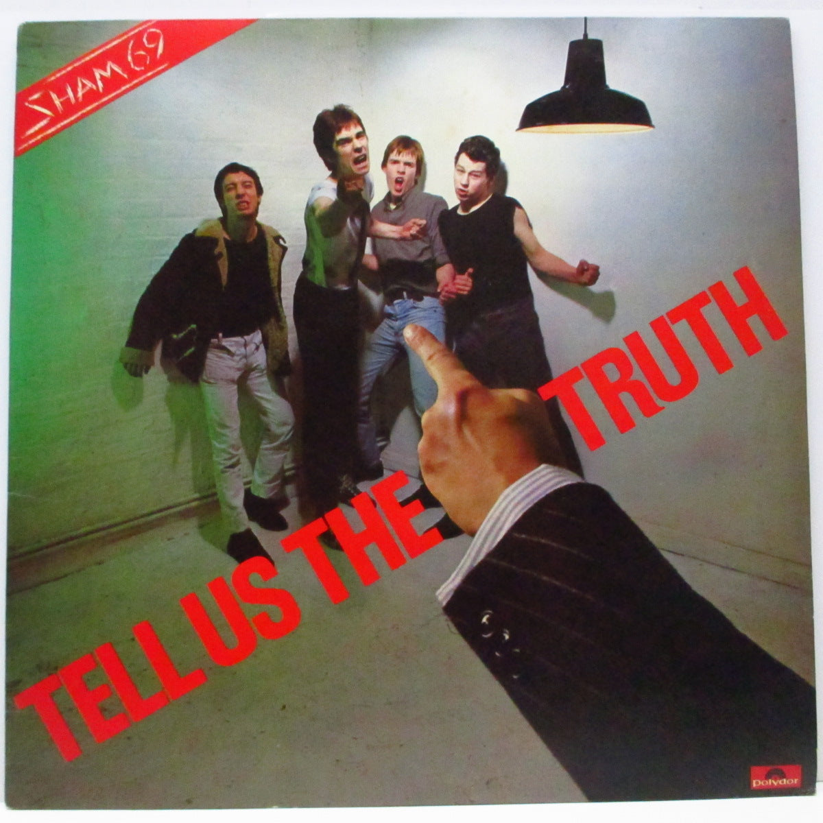 SHAM 69 (シャム 69)  - Tell Us The Truth  (UK オリジナル LP) '78年ファースト！A面ライブ、B面スタジオ！