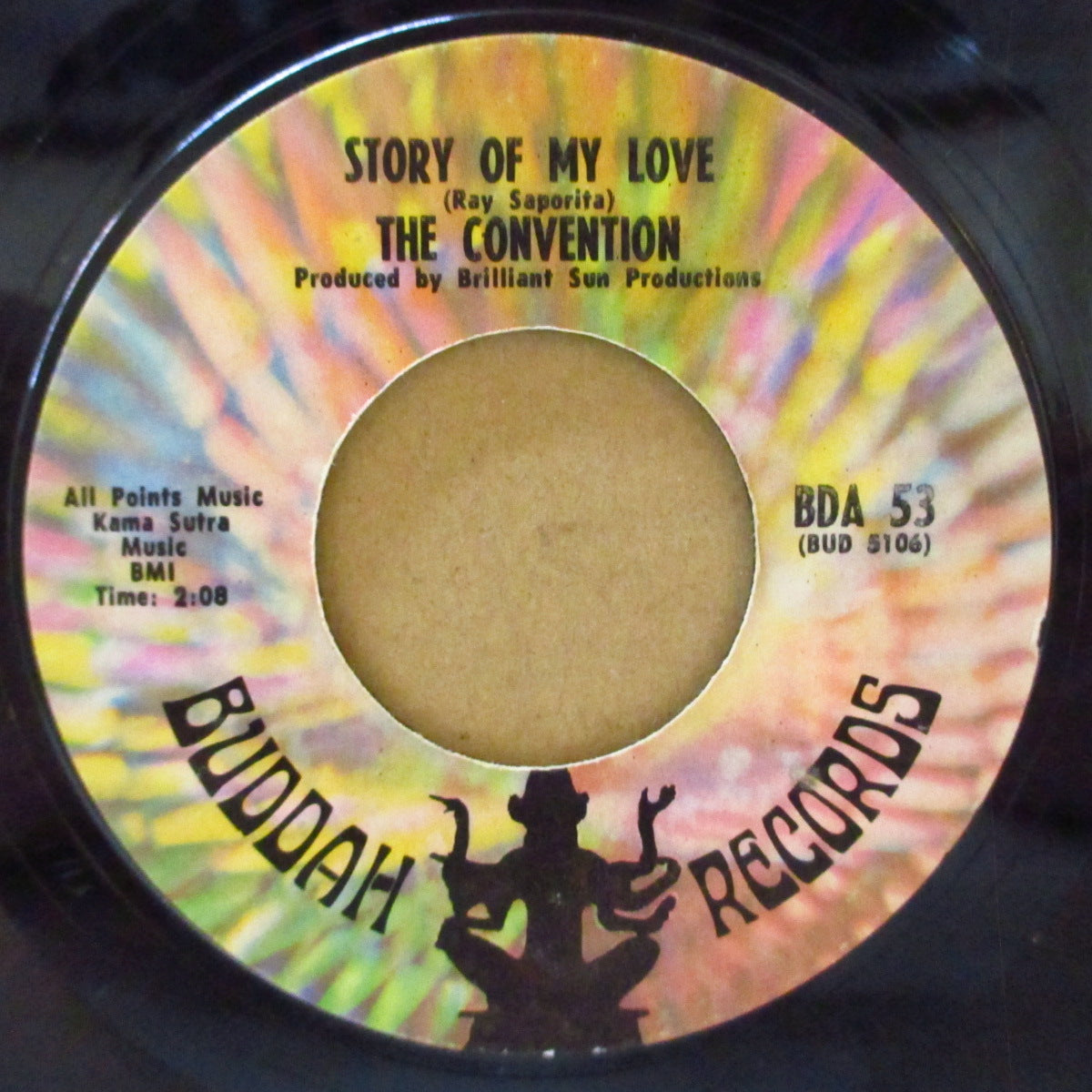 CONVENTION, THE  (ザ・コンヴェンション =  Ray Saporita)  - Story Of My Love (US '68 オリジナル7インチ)清涼美メロ・ソフトポップ・ノーザン！