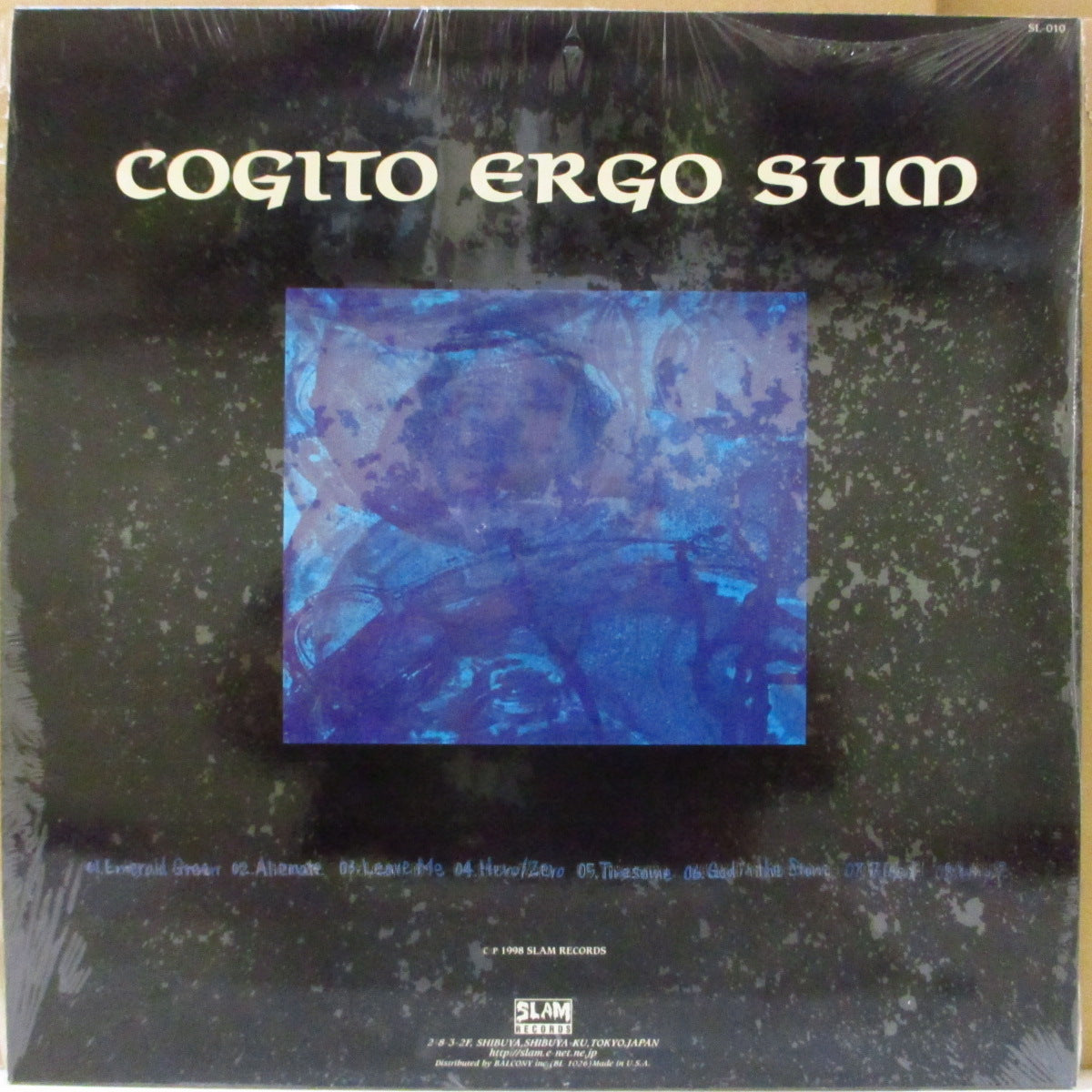 36.5℃ Bullet (サーティーシックス・ポイント・ファイブ・ブレット)  - Cogito Ergo Sum (Japan オリジナル「青&白マーブル盤」 LP+ソフト紙インナー) '98年唯一のアルバム