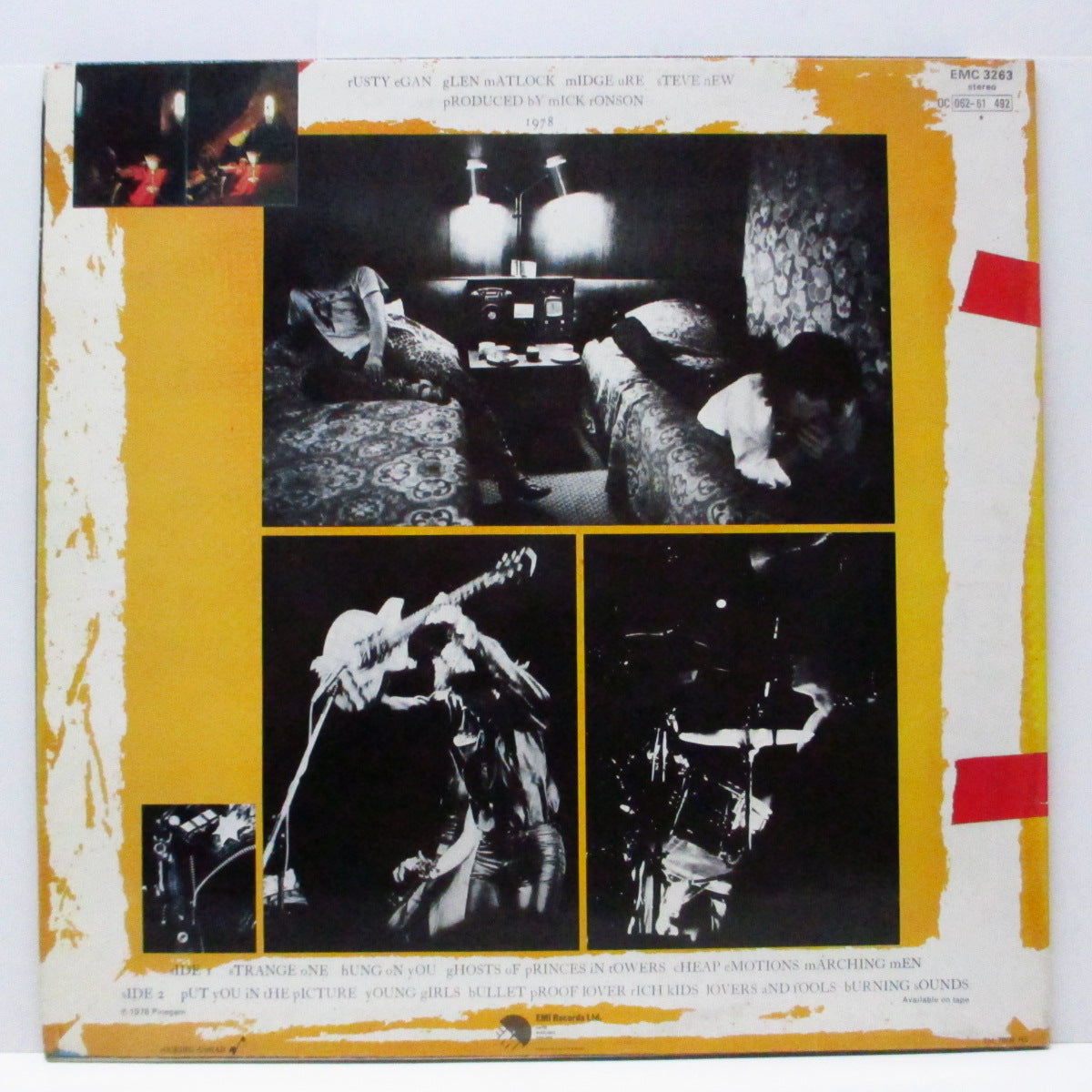 RICH KIDS (リッチ・キッズ)  - Ghosts Of Princes In Towers (EU 00's リプロ再発 LP) '78年唯一アルバム！