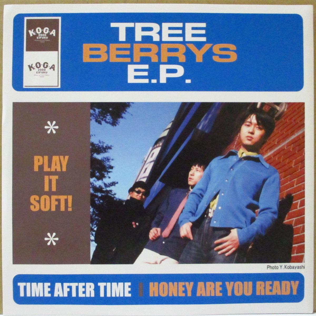 TREEBERRYS (ツリーベリーズ)  - Time After Time EP (Japan '00 オリジナル・モノラル 7インチ/光沢ソフト紙ジャケ)