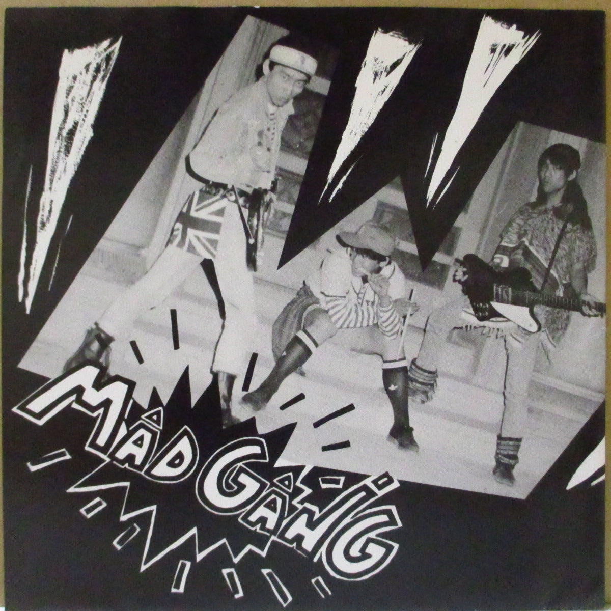 MAD GANG (マッド・ギャング)  - S.T. <1st Single> (Japan '86 オリジナル片面のみ収録33回転フレキシ 7インチ/光沢ソフト紙ジャケ)