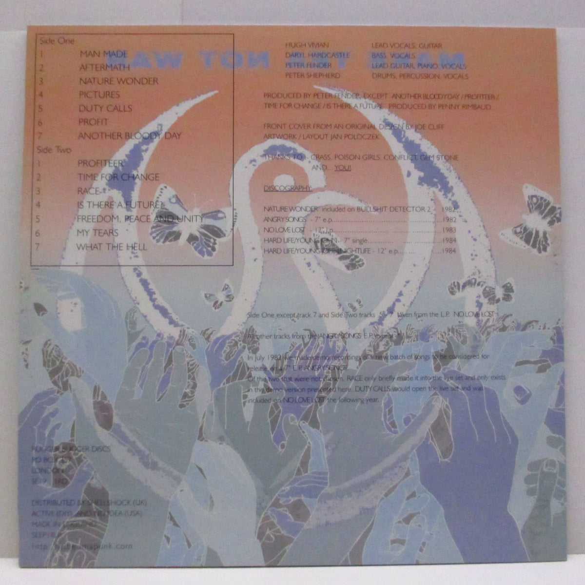 OMEGA TRIBE (オメガ・トライブ)  - Make Tea Not War (UK オリジナル LP+インナー) 初期コンピ！