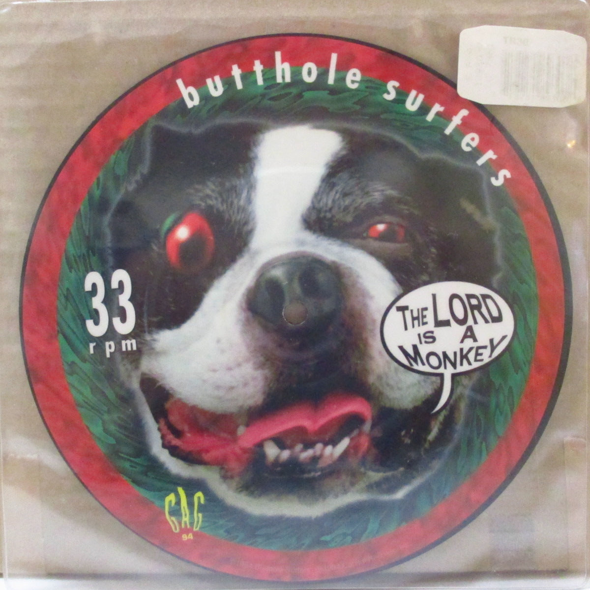 BUTTHOLE SURFERS (バットホール・サーファーズ)  - Good King Wencenslaus (US 限定ピクチャー 7インチ+PVC)