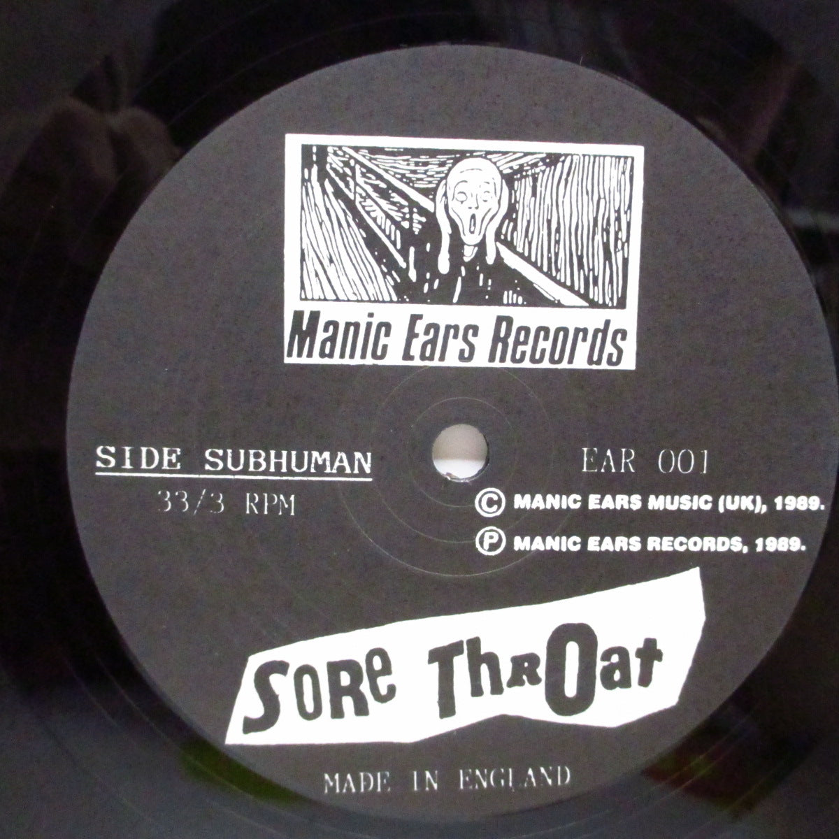 SORE THROAT (ソアー・スロウト)  - Never Mind The Napalm Here's Sore Throat (UK オリジナル LP) '89年サード！