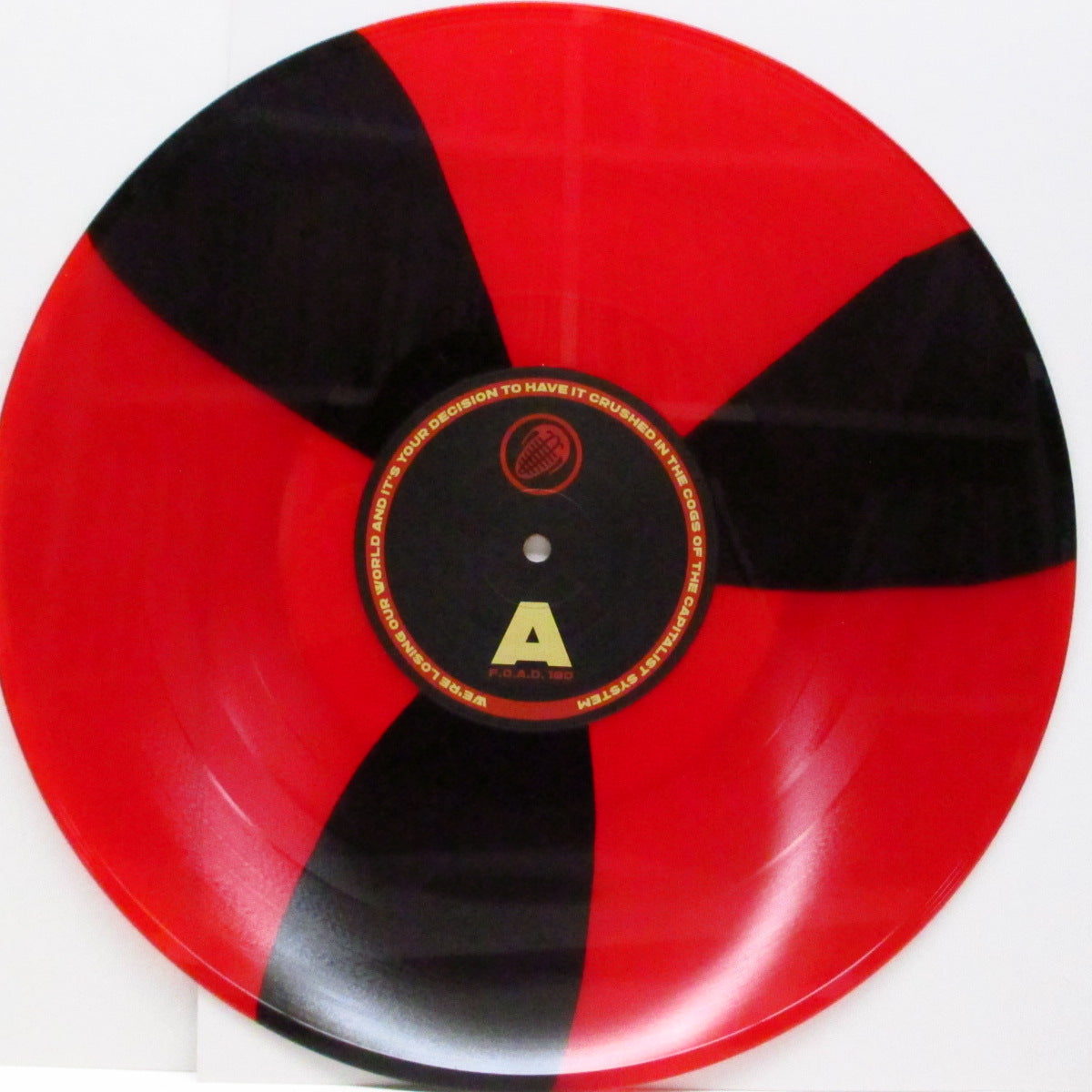 SORE THROAT (Saw Throat) (ソウ・スロウト)  - Inde$troy (Italy '20 150枚限定再発「赤/黒ヴァイナル」2xLP+ブックレット/見開ジャケ) Die Hard Edition !