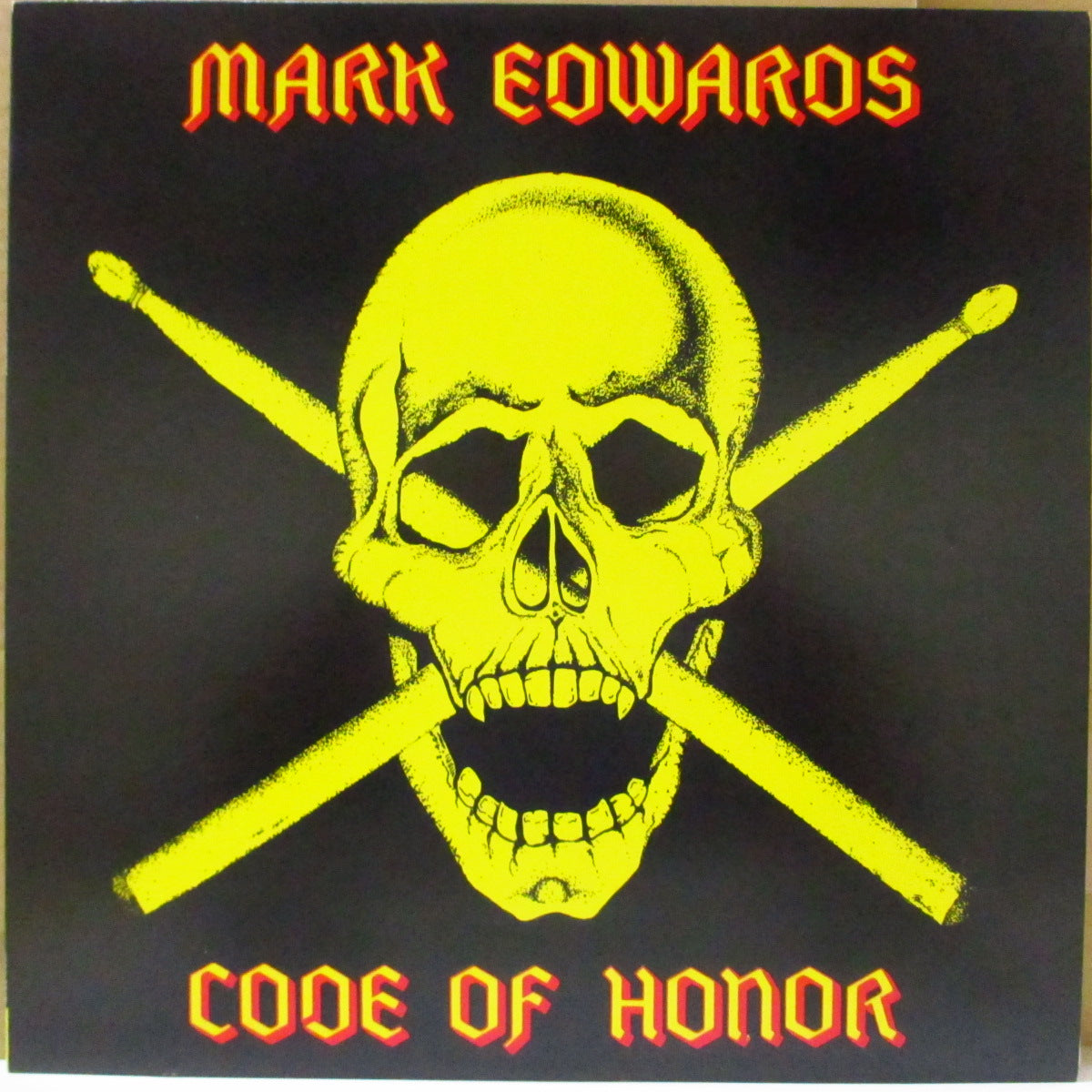 MARK EDWARDS (マーク・エドワーズ)  - コード・オブ・オナー ：Code Of Honor +3 (Japan '86 オリジナル4曲入り12インチ+インサート/帯欠)