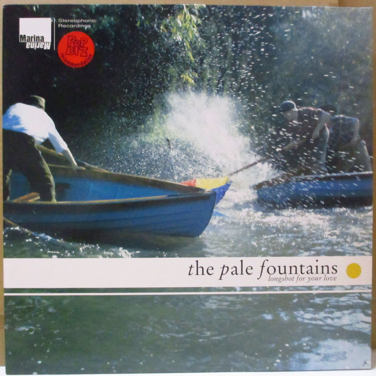 PALE FOUNTAINS, THE (ペイル・ファウンテンズ)  - Longshot For Your Love (German '98 オリジナル LP/レアステッカー付き光沢ジャケ) '88年レア音源コンピレーション 初回品番「 MA 37」