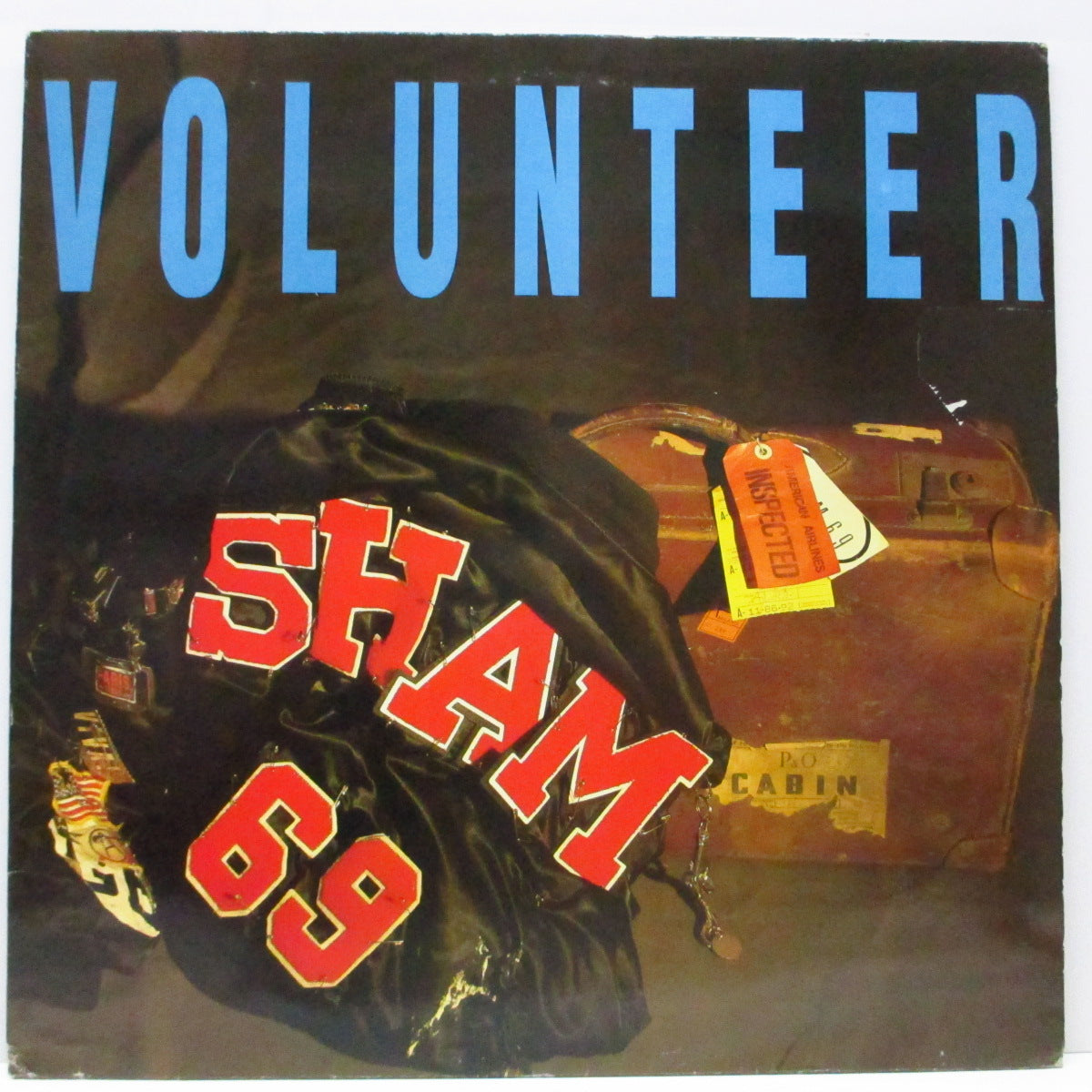 SHAM 69 (シャム 69)  - Volunteer (UK オリジナル LP+インナー）'88年再結成第一弾アルバム！