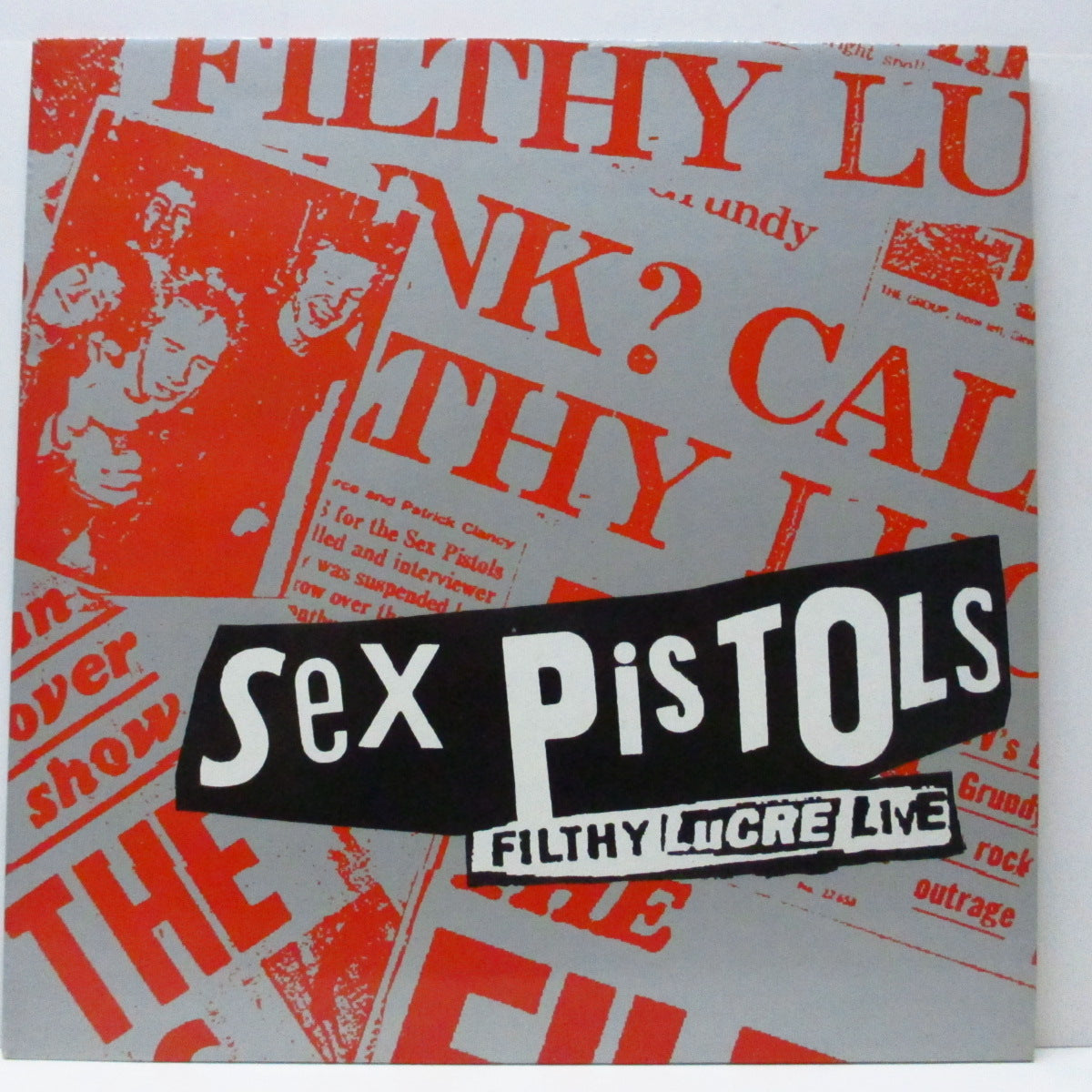 SEX PISTOLS (セックス・ピストルズ)  - Filthy Lucre Live (UK オリジナル LP+インナー）'96年フィンズベリーパーク !