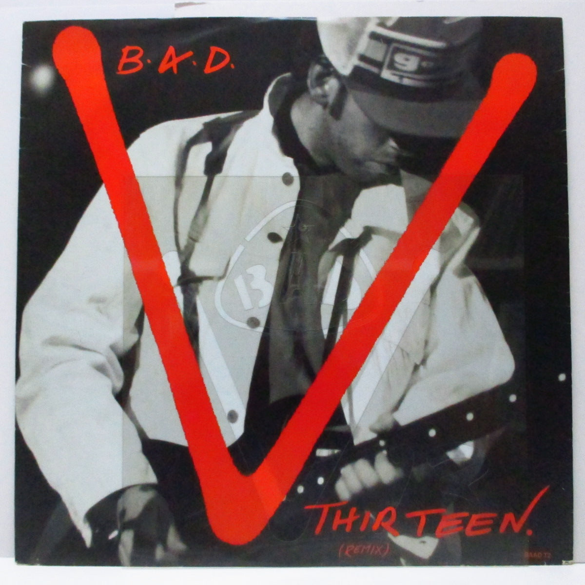 BIG AUDIO DYNAMITE  (ビッグ・オーディオ・ダイナマイト)  - V. Thirteen : Extended Remix +2 (UK オリジナル 12"+レア初回限定「BAD V13 ステンシル」)