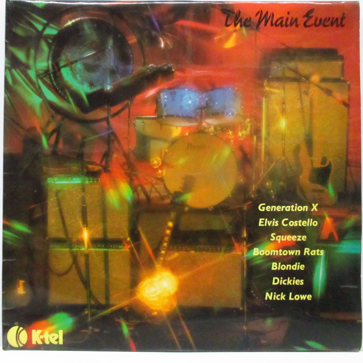 V.A. ('79年英米パンク〜ニューウェーブ・コンピ)  - The Main Event (UK オリジナル LP/表面コーティングジャケ)