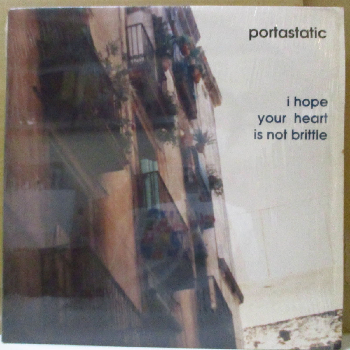 PORTASTATIC (ポータスタティック = Superchunk マック・マッコーハンのサイドプロジェクト)  - I Hope Your Heart Is Not Brittle (US オリジナル LP+インサート) '93年1stアルバム