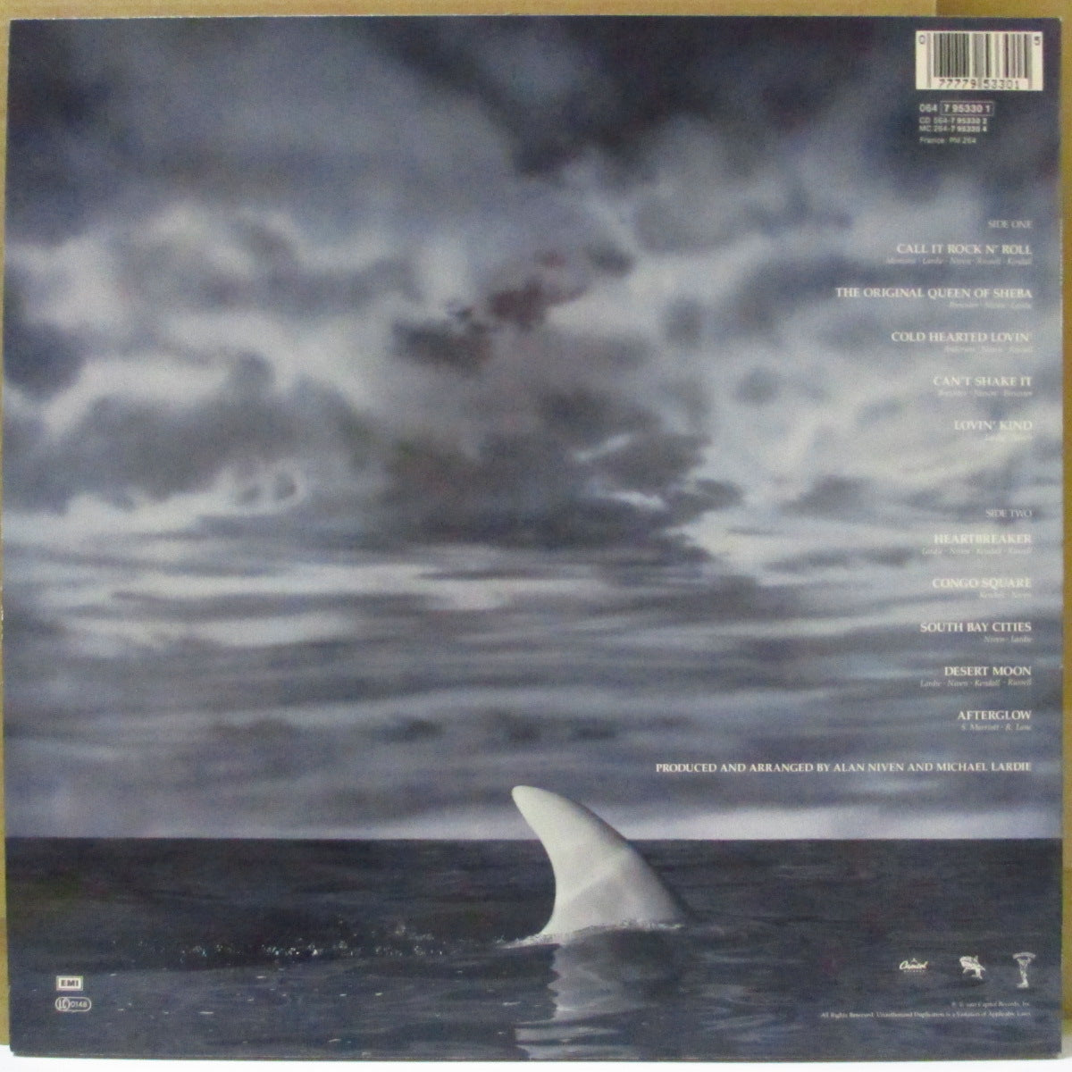GREAT WHITE (グレート・ホワイト)  - Hooked (EU オリジナル LP+ソフト紙インナー) '91年5thアルバム
