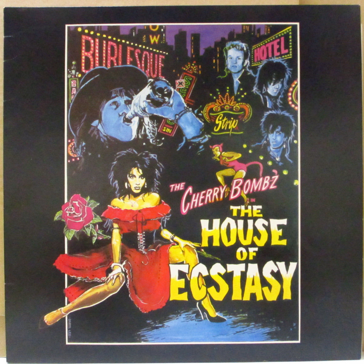 CHERRY BOMBZ (ザ・チェリー・ボムズ)  - The House Of Ecstasy +2 (UK '86 オリジナル3曲入り 12インチ)