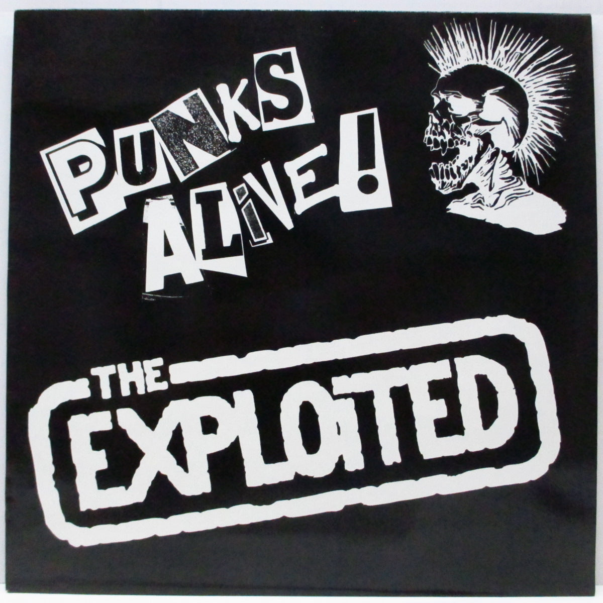 EXPLOITED, THE (ジ・エクスプロイテッド)  - Punks Alive! (UK オリジナル 12") 近年稀な美品 !