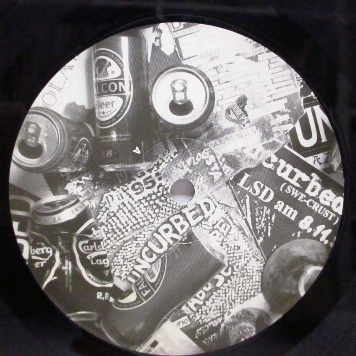 UNCURBED (アンカーブド)  - ...Keeps The Banner High (US オリジナル LP+ インサート）スウェディッシュD-Beat ! '00年作！
