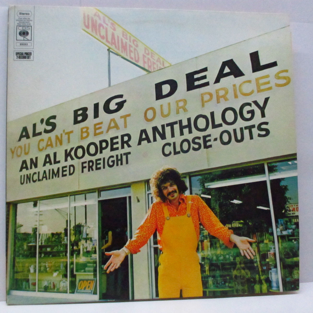 AL KOOPER (アル・クーパー)  - Al's Big Deal / Unclaimed Freight - An Al Kooper Anthology (UK オリジナル 2xLP/光沢見開きジャケ) '68〜’75年コンピレーション !