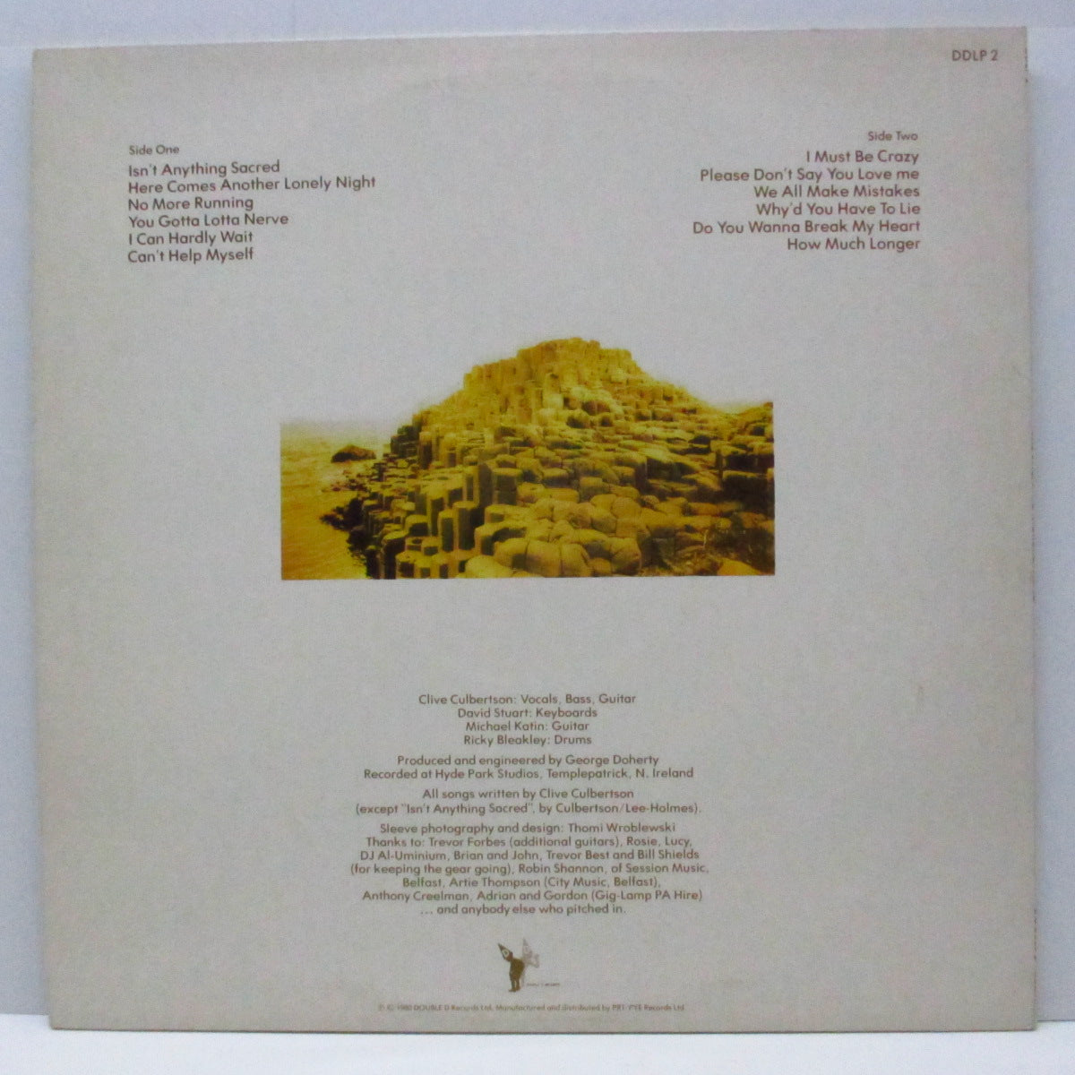 SWEAT, THE (ザ ・スウェット)  - No More Running (UK オリジナル LP) '81年唯一アルバム！