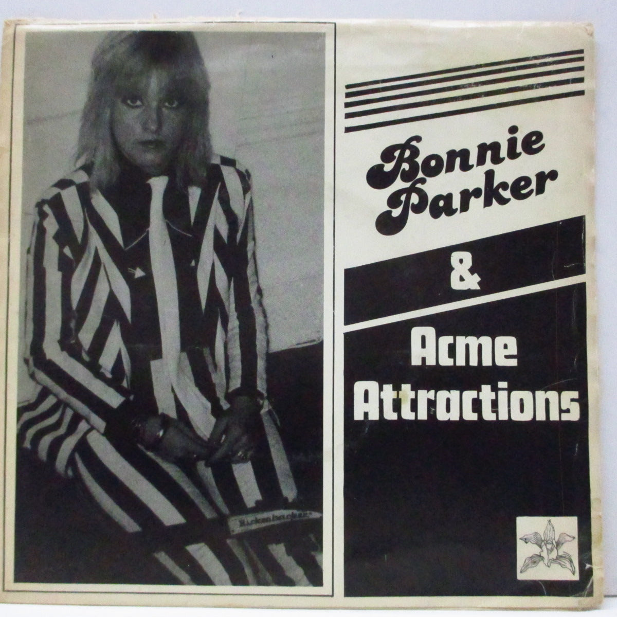 BONNIE PARKER & ACME ATTRACTIONS (ボニー・パーカー & アクメ・アトラクションズ)  - Eve Of Destruction / It's O.K. (UK '81 オリジナル 7"/光沢ソフト紙三つ折りジャケ) '81年セカンド＆ラスト！