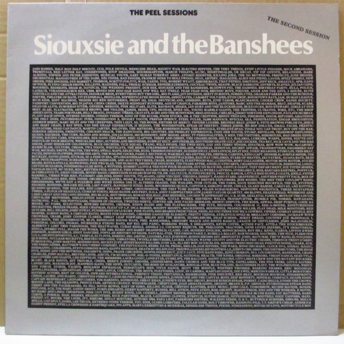 SIOUXSIE AND THE BANSHEES (スージー・アンド・ザ・バンシーズ)  - The Peel Sessions - The Second Session (UK オリジナル 12インチ) '89年ピール・セッションEP