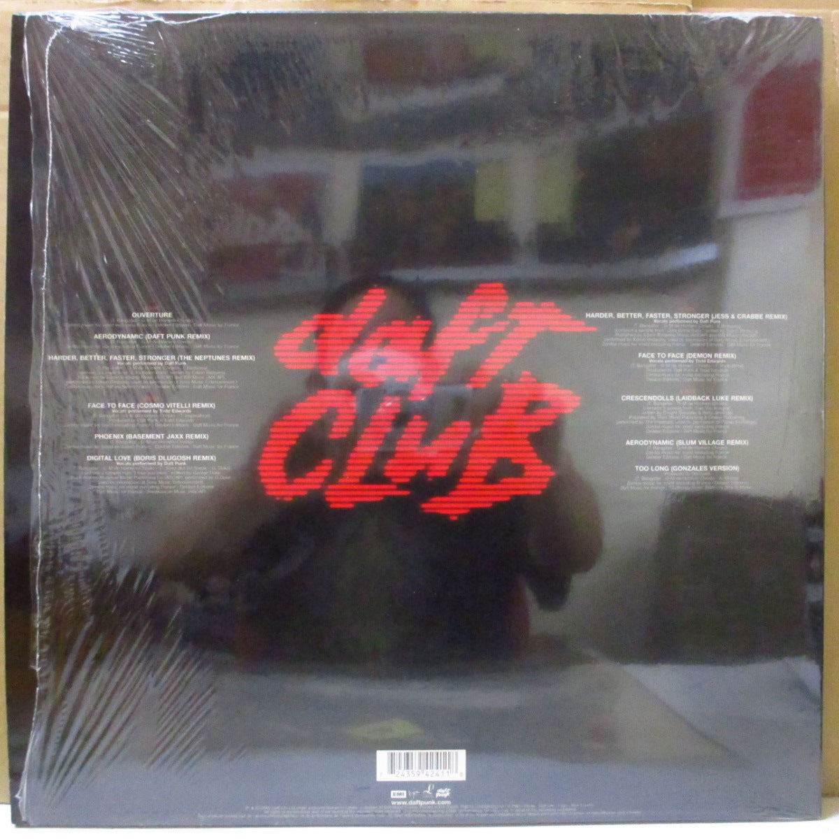 DAFT PUNK (ダフト・パンク)  - Daft Club (EU オリジナル 2xLP+プレーンダイカット固紙インナー) '03年リミックス・コンピレーション