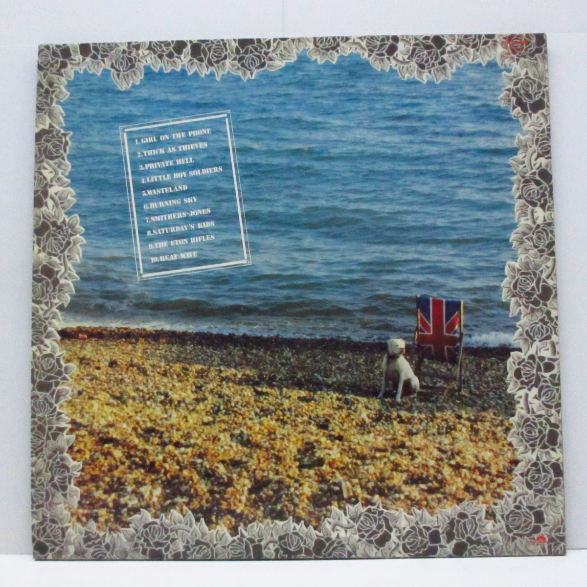 JAM, THE (ザ・ジャム)  - Setting Sons (UK '79 セカンドプレス 「ピクチャーラベ」LP+インナー/曲目が印刷された両面エンボス加工ジャケ)  