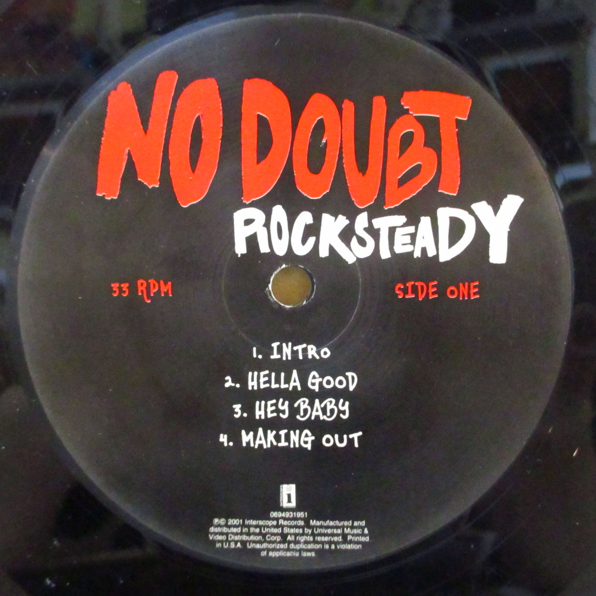 NO DOUBT (ノー・ダウト)  - Rock Steady (US オリジナル 2xLP+インサート) '01年5thアルバム