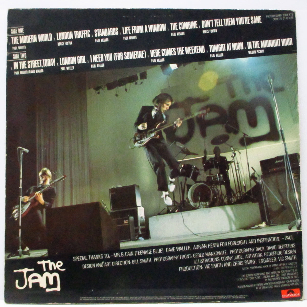 JAM, THE (ザ・ジャム)  - This Is The Modern World (UK オリジナル LP+インナー) '77年セカンド！