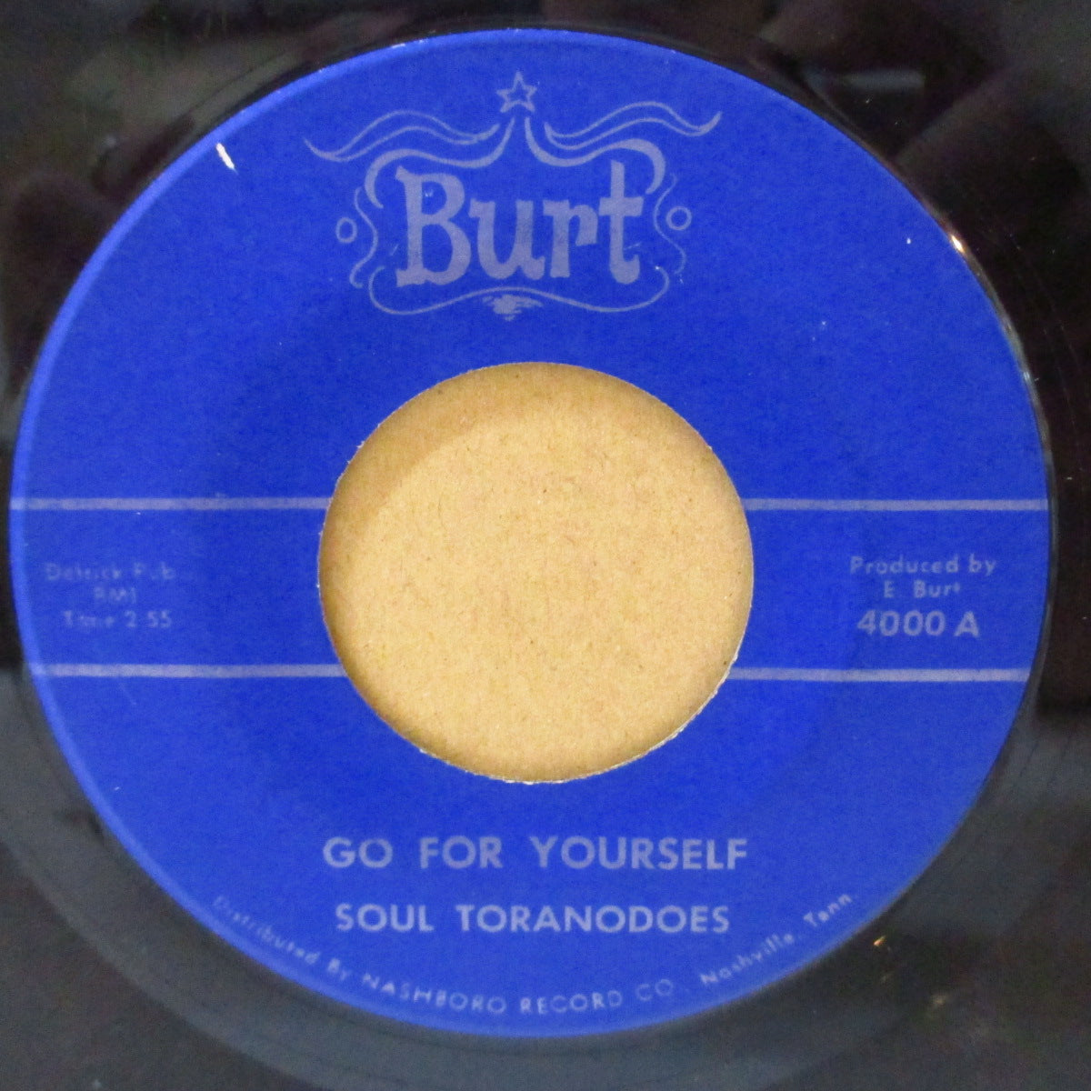 SOUL TORANODOES (ソウル・トーネイドーズ)  - Go For Yourself (US '69 オリジナル 7インチ)アップテンポ・ワイルド・ディープ・ファンク！