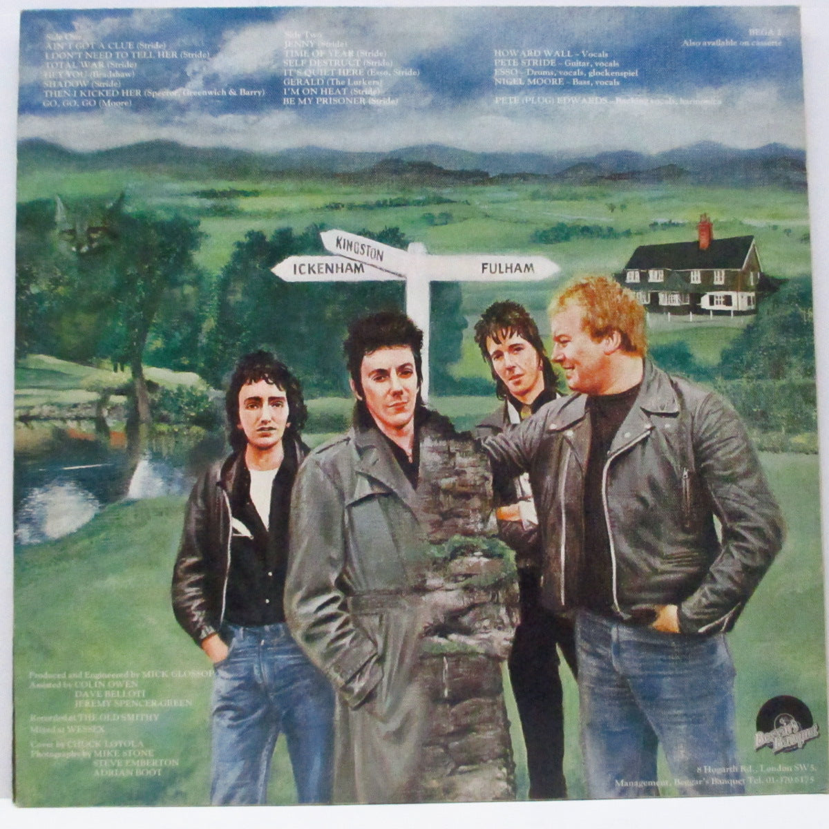 LURKERS, THE (ザ ・ラーカーズ)  - Fulham Fallout (UK オリジナル LP/見開ジャケ) '78年ファーストアルバム！